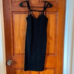 Mini black dress